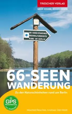 Reschke |  TRESCHER Reiseführer 66-Seen-Wanderung | Buch |  Sack Fachmedien