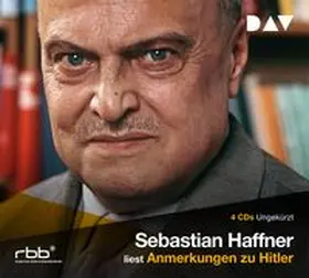 Haffner |  Anmerkung zu Hitler. 4 CDs | Sonstiges |  Sack Fachmedien