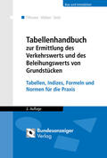 Tillmann / Kleiber / Seitz |  Tabellenhandbuch zur Ermittlung des Verkehrswerts und des Beleihungswerts von Grundstücken | Buch |  Sack Fachmedien
