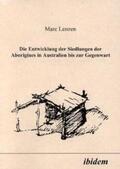 Lenzen |  Lenzen, M: Entwicklung der Siedlungen der Aborigines in Aust | Buch |  Sack Fachmedien