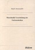 Amanzadeh |  Automatische Erkennung des Turkmenischen | Buch |  Sack Fachmedien