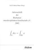 Muno |  Jahresschrift der Bochumer interdisziplinären Gesellschaft e.V. 2002 | Buch |  Sack Fachmedien