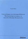 Hörtz |  Untersuchungen zur störmagnetfeldarmen Mittelspannungsversorgung von Linearbeschleuniger-Komponenten | Buch |  Sack Fachmedien