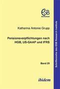 Grupp |  Grupp, K: Pensionsverpflichtungen nach HGB, US-GAAP und IFRS | Buch |  Sack Fachmedien