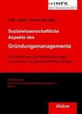 Fink / Kraus / Almer-Jarz |  Sozialwissenschaftliche Aspekte des Gründungsmanagements | Buch |  Sack Fachmedien