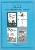 Moritz |  Lexikon der russlanddeutschen Literatur | Buch |  Sack Fachmedien