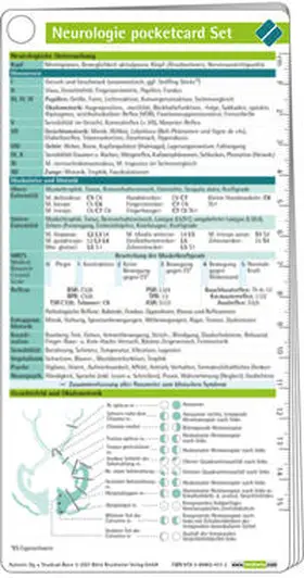 Stuckrad-Barre / Ilg |  Neurologie pocketcard Set | Buch |  Sack Fachmedien