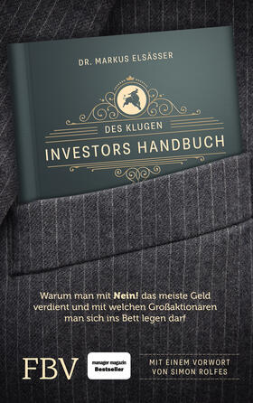 Elsässer / Rolfes |  Des klugen Investors Handbuch | Buch |  Sack Fachmedien