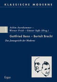 Aurnhammer / Frick / Sasse |  Gottfried Benn - Bertolt Brecht | Buch |  Sack Fachmedien
