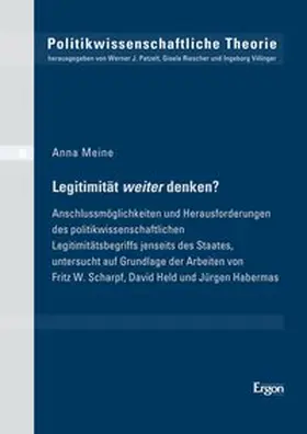 Meine |  Legitimität weiter denken? | Buch |  Sack Fachmedien
