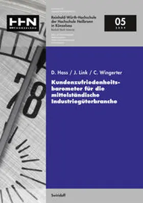 Hass / Link / Wingerter |  Kundenzufriedenheitsbarometer für die mittelständische Industriegüterbranche | Buch |  Sack Fachmedien