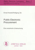Kosilek / Uhr |  Public Electronic Procurement | Buch |  Sack Fachmedien