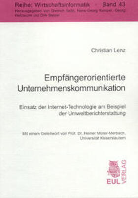 Lenz | Empfängerorientierte Unternehmenskommunikation | Buch | sack.de