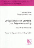 Meyer / Dallmann |  Erfolgskontrolle im Standort- und Regionalmarketing | Buch |  Sack Fachmedien