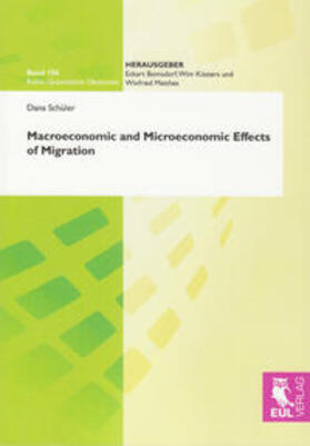 Schüler | Macroeconomic and Microeconomic Effects of Migration | Buch | 978-3-89936-769-0 | sack.de