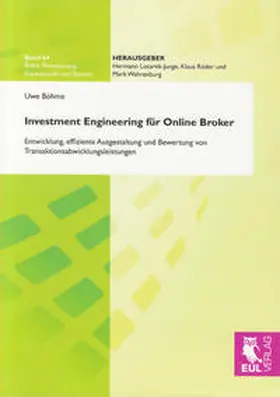 Böhme |  Investment Engineering für Online Broker | Buch |  Sack Fachmedien