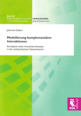 Siebert |  Modellierung komplementärer Interaktionen | Buch |  Sack Fachmedien