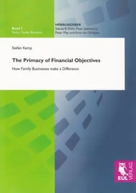 Kemp |  The Primacy of Financial Objectives | Buch |  Sack Fachmedien