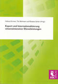 Krcmar / Böhmann / Sarkar |  Export und Internationalisierung wissensintensiver Dienstleistungen | Buch |  Sack Fachmedien