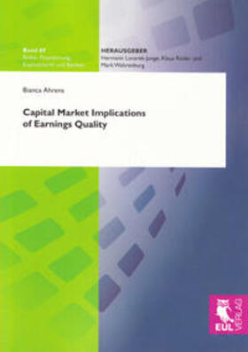 Ahrens | Capital Market Implications of Earnings Quality | Buch | sack.de
