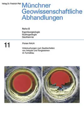 RAUH / Thuro |  Untersuchungen zum Quellverhalten von Anhydrit und Tongesteinen im Tunnelbau | Buch |  Sack Fachmedien