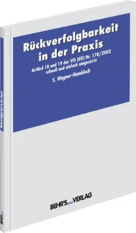 Wegner-Hambloch |  Rückverfolgbarkeit in der Praxis | Buch |  Sack Fachmedien