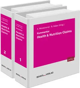 Meisterernst / Haber / Ballke, LL.M. |  Praxiskommentar Health & Nutrition Claims | Buch |  Sack Fachmedien