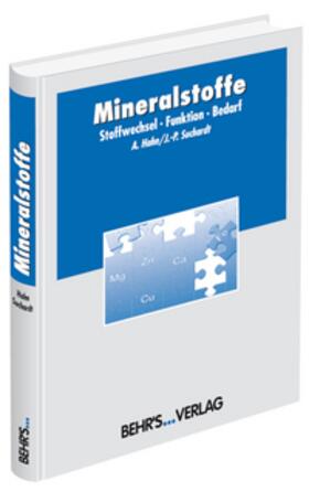 Hahn / Schuchardt | Mineralstoffe | Buch | 978-3-89947-861-7 | sack.de