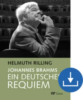 Rilling |  Johannes Brahms. Ein Deutsches Requiem | eBook | Sack Fachmedien