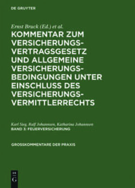 Sieg / Johannsen | Feuerversicherung | Buch | 978-3-89949-011-4 | sack.de