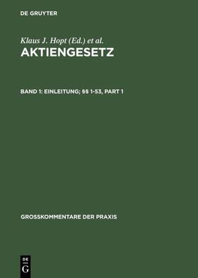 Assmann / Brändel / Windbichler | Einleitung; §§ 1-53 | Buch | 978-3-89949-084-8 | sack.de