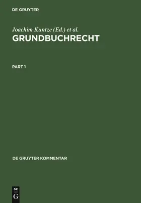 Briesemeister / Kuntze / Keller |  Grundbuchrecht | Buch |  Sack Fachmedien