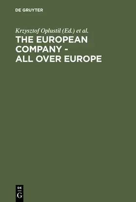 Teichmann / Oplustil |  The European Company - all over Europe | Buch |  Sack Fachmedien