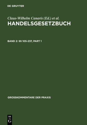 Ulmer / Habersack / Kluge | §§ 105-237 | Buch | 978-3-89949-189-0 | sack.de