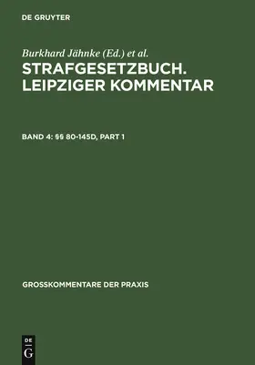 Laufhütte / Träger / Schroeder |  §§ 80-145d | Buch |  Sack Fachmedien