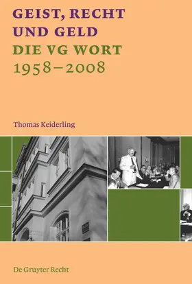 Keiderling | Geist, Recht und Geld | Buch | 978-3-89949-450-1 | sack.de