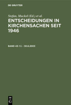 Muckel / Baldus |  1.1. - 30.6.2003 | Buch |  Sack Fachmedien