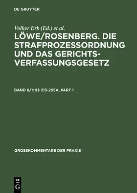 Jäger / Becker / Mosbacher |  §§ 213-255a | Buch |  Sack Fachmedien