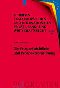 Wiegel |  Die Prospektrichtlinie und Prospektverordnung | eBook | Sack Fachmedien