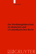 Dietz |  Werkintegritätsschutz im deutschen und US-amerikanischen Recht | eBook | Sack Fachmedien
