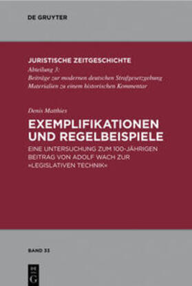 Matthies | Exemplifikationen und Regelbeispiele | Buch | 978-3-89949-748-9 | sack.de