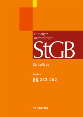  Strafgesetzbuch: StGB Leipziger Kommentar  | Buch |  Sack Fachmedien