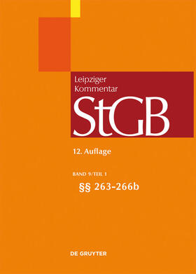 Strafgesetzbuch: StGB Leipziger Kommentar | Buch | sack.de