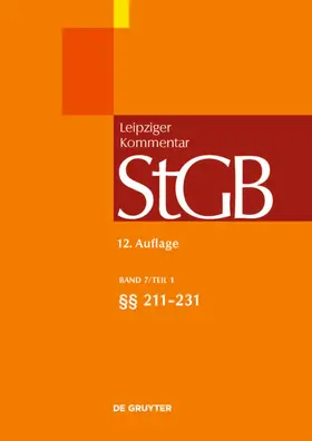 Strafgesetzbuch: StGB Leipziger Kommentar | Buch | 978-3-89949-788-5 | sack.de