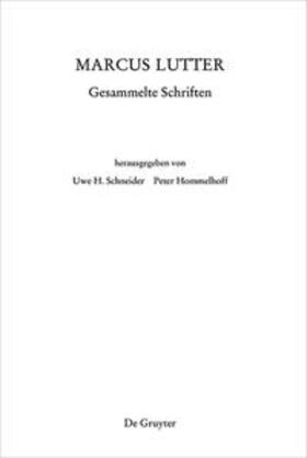 Schneider / Hommelhoff |  Gesammelte Schriften | Buch |  Sack Fachmedien