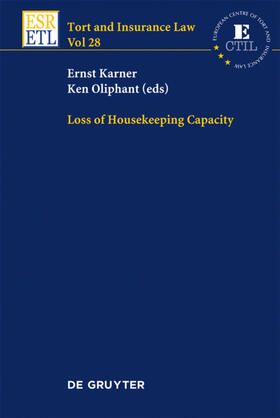 Oliphant / Karner | Loss of Housekeeping Capacity | Buch | 978-3-89949-813-4 | sack.de