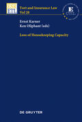Oliphant / Karner |  Loss of Housekeeping Capacity | Buch |  Sack Fachmedien