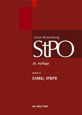 Esser / Löwe-Rosenberg | EMRK/IPBPR | E-Book | sack.de