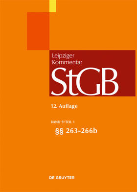 Tiedemann / Valerius / Vogel | §§ 263-266b | E-Book | sack.de