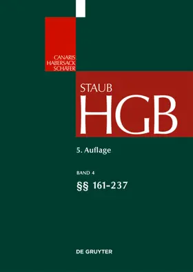 Casper / Harbarth / Thiessen |  §§ 161-237 | Buch |  Sack Fachmedien